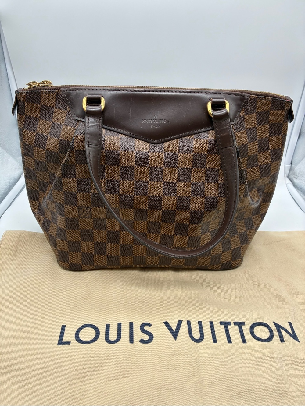 Louis Vuitton Westminster damier ebene PM hand bag with COA and dustbag
